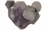 Amethyst Crystal Cluster with Epidote - China #221167-1